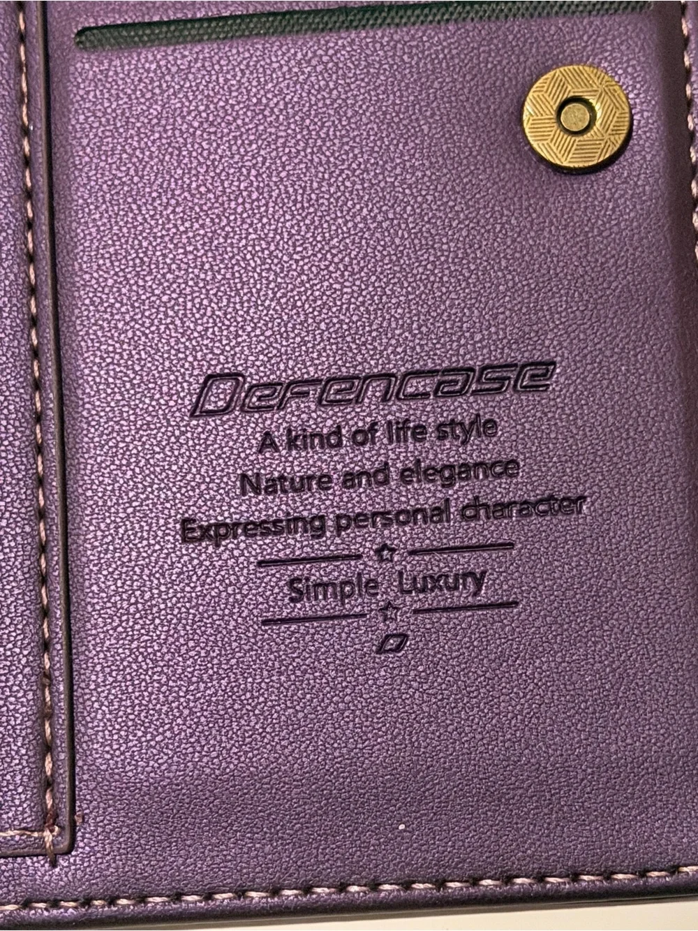 Defencase for Samsung Galaxy S24 Wallet Case